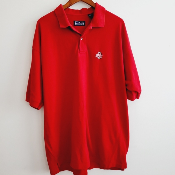 The Ohio State University red polo cotton shirt - Picture 1 of 4